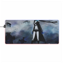 Load image into Gallery viewer, Black Rock Shooter RGB LED Mouse Pad (Desk Mat)