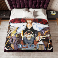 Load image into Gallery viewer, Anime Death Note Sherpa Blanket