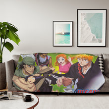 Load image into Gallery viewer, bleach Sherpa Blanket