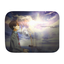 Load image into Gallery viewer, Arima and Kaori Sherpa Blanket
