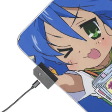 Load image into Gallery viewer, Lucky Star Konata Izumi, Kagami Hiiragi, Tsukasa Hiiragi, Miyuki Takara RGB LED Mouse Pad (Desk Mat)