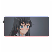 Load image into Gallery viewer, Yukinoshita Yukino RGB LED Mouse Pad (Desk Mat)