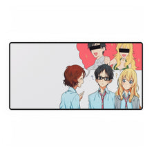 Load image into Gallery viewer, Anime Your Lie in April Mouse Pad (Desk Mat)