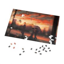 Load image into Gallery viewer, Mob Psycho 100 Arataka Reigen, Shigeo Kageyama, Ritsu Kageyama Jigsaw Puzzle
