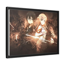 Load image into Gallery viewer, Anime Sword Art Online Canvas Framed Art Print
