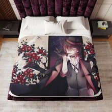Load image into Gallery viewer, Bungou Stray Dogs Sherpa Blanket