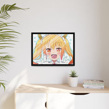 Load image into Gallery viewer, Miss Kobayashi's Dragon Maid Kobayashi-san Chi No Maid Dragon, Miss Kobayashi S Dragon Maid, Tohru Canvas Framed Art Print