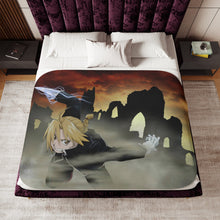 Load image into Gallery viewer, Anime FullMetal Alchemistr Sherpa Blanket