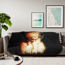 Load image into Gallery viewer, Fading Into Insanity Sherpa Blanket