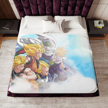 Load image into Gallery viewer, Anime Dragon Ball Zr Sherpa Blanket