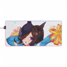 Load image into Gallery viewer, Uma Musume: Pretty Derby RGB LED Mouse Pad (Desk Mat)