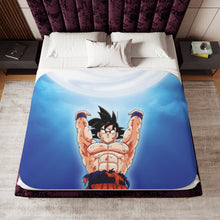 Load image into Gallery viewer, The Spirit Bomb Sherpa Blanket