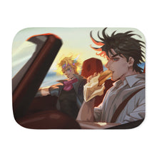 Load image into Gallery viewer, Anime Jojo's Bizarre Adventure Sherpa Blanket
