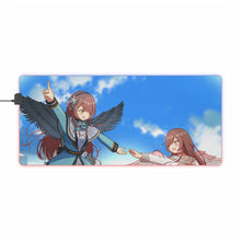 Load image into Gallery viewer, Oosaki Twins RGB LED Mouse Pad (Desk Mat)