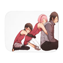 Load image into Gallery viewer, Boruto Sherpa Blanket