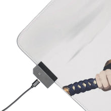 Load image into Gallery viewer, Gintama Toushirou Hijikata RGB LED Mouse Pad (Desk Mat)