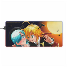 Load image into Gallery viewer, Halloween RGB LED Mouse Pad (Desk Mat)