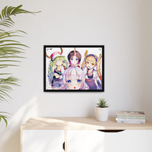 Load image into Gallery viewer, Miss Kobayashi's Dragon Maid Canvas Framed Art Print