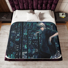 Load image into Gallery viewer, Tokyo Ghoul Ken Kaneki Sherpa Blanket