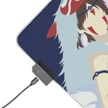 Load image into Gallery viewer, San Mononoke Hime / Princess Mononoke RGB LED Mouse Pad (Desk Mat)