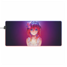 Load image into Gallery viewer, Anime Girl RGB LED Mouse Pad (Desk Mat)