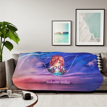 Load image into Gallery viewer, Nakano miku Sherpa Blanket