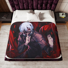 Load image into Gallery viewer, Anime Tokyo Ghoulr Sherpa Blanket