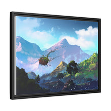 Load image into Gallery viewer, Anime Howl's Moving Castle Canvas Framed Art Print