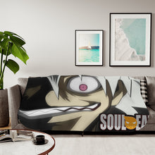 Load image into Gallery viewer, Soul Eater Sherpa Blanket