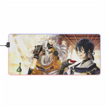 Load image into Gallery viewer, Anime Touken Ranbu RGB LED Mouse Pad (Desk Mat)
