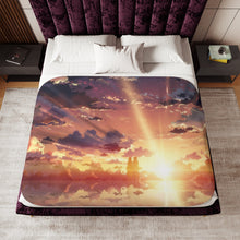 Load image into Gallery viewer, Kirito and Asuna Sherpa Blanket