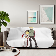 Load image into Gallery viewer, Boruto Sherpa Blanket