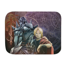 Load image into Gallery viewer, Fullmetal Alchemist-Edward & Alphonse Sherpa Blanket