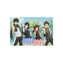 Load image into Gallery viewer, Hyouka Eru Chitanda, Satoshi Fukube, Mayaka Ibara Rug