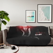 Load image into Gallery viewer, Kuroko's Basketball Daiki Aomine Sherpa Blanket