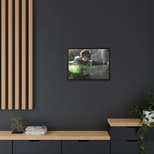 Load image into Gallery viewer, Black Clover Yuno Canvas Framed Art Print