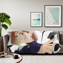 Load image into Gallery viewer, Anime Jujutsu Kaisen Sherpa Blanket