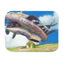 Load image into Gallery viewer, Anime Howl's Moving Castle Sherpa Blanket