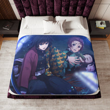 Load image into Gallery viewer, Demon Slayer: Kimetsu no Yaiba Sherpa Blanket