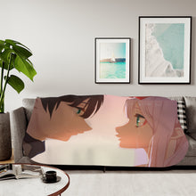 Load image into Gallery viewer, Anime Darling in the FranXX Sherpa Blanket