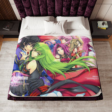 Load image into Gallery viewer, Code Geass Lelouch Lamperouge, Euphemia Li Britannia, Cornelia Li Britannia Sherpa Blanket