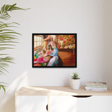 Load image into Gallery viewer, Anime Howl's Moving Castle Canvas Framed Art Print