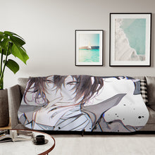 Load image into Gallery viewer, Anime Bungou Stray Dogs Sherpa Blanket