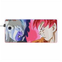 Load image into Gallery viewer, Frost Vs Goku RGB LED Mouse Pad (Desk Mat)