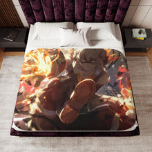 Load image into Gallery viewer, King of Explode-Kills Sherpa Blanket