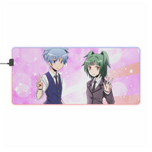 Load image into Gallery viewer, Assassination Classroom Nagisa Shiota, Kaede Kayano RGB LED Mouse Pad (Desk Mat)