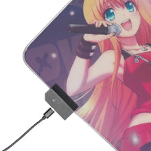 Load image into Gallery viewer, Yusa Nishimori Singing RGB LED Mouse Pad (Desk Mat)