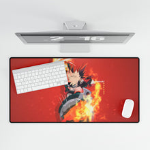 Load image into Gallery viewer, Bakugo BOOOOOOOOOOM!!!! Mouse Pad (Desk Mat)