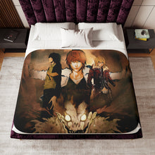 Load image into Gallery viewer, Anime Death Note Sherpa Blanket