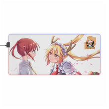 Load image into Gallery viewer, Miss Kobayashi's Dragon Maid Kobayashi, Kobayashi San Chi No Maid Dragon, Tohru RGB LED Mouse Pad (Desk Mat)